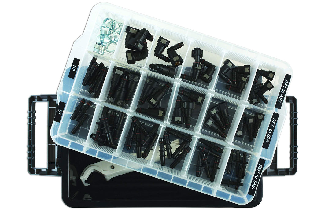 Connect Assorted Fuel & Pipe Connector Kit, including Insertion Tool 37199 Connect Consumables - Town Tools 