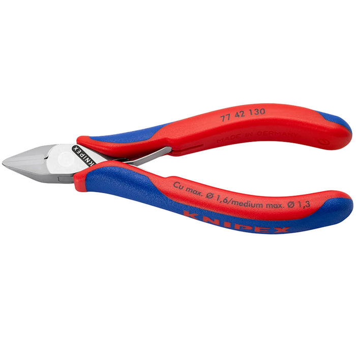 KNIPEX 77 42 130 Electronics Diagonal Cutter, 130mm - 77 42 130