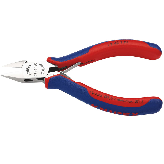 KNIPEX 77 42 130 Electronics Diagonal Cutter, 130mm - 77 42 130