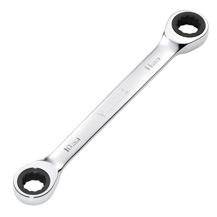 Draper HI-TORQ® Metric Double Ratchet Ring Spanner, 10 x 11mm - 8231BSMM