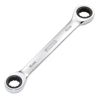 Draper HI-TORQ® Metric Double Ratchet Ring Spanner, 16 x 18mm - 8231BSMM