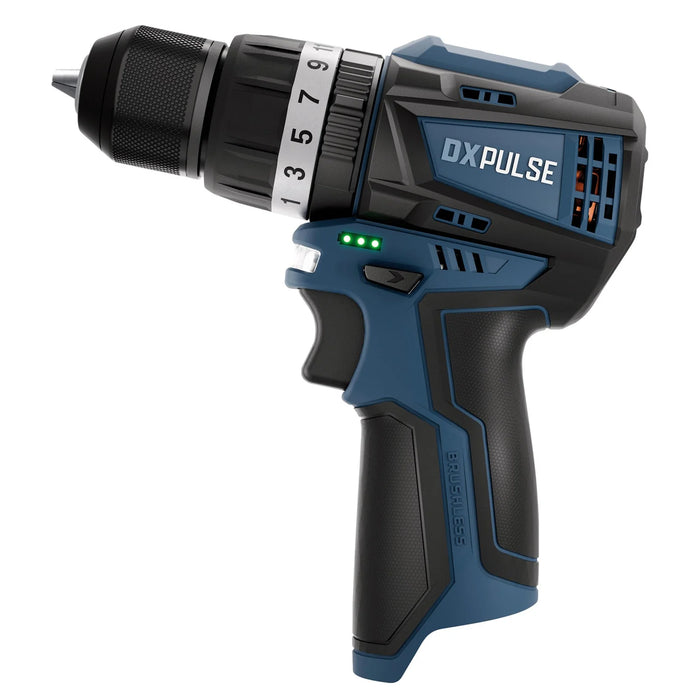 DXPULSE 12V Brushless Combi Drill (Sold Bare) - DX12HDC