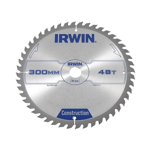 Irwin® General Purpose Table & Mitre Saw Blade 300 x 30mm x 48T ATB IRWIN® - Town Tools