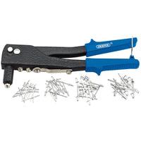 Draper Hand Riveter Kit for Aluminium Rivets - 265KA