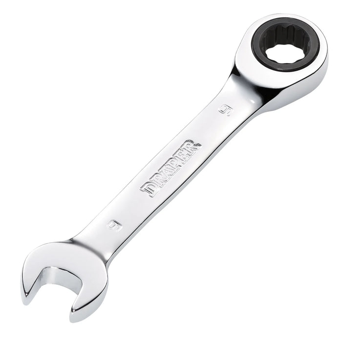 Draper HI-TORQ® Metric Stubby Ratchet Combination spanner 8-19mm
