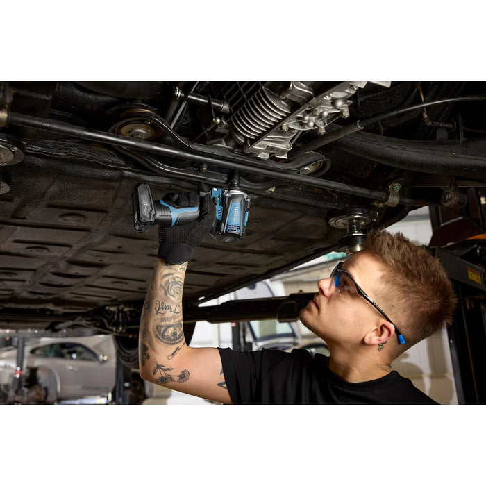 DXPULSE 12V Brushless Impact Wrench, 3/8" Sq. Dr., 250Nm (Sold Bare) - DX12VIW