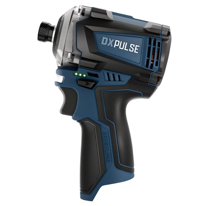 DXPULSE 12V Brushless Impact Driver, 1/4" Sq. Dr. (Sold Bare) - DX12VBID