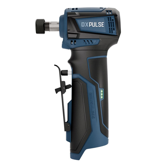 DXPULSE 12V Brushless Right Angle Die Grinder (Sold Bare) - DX12VRADG