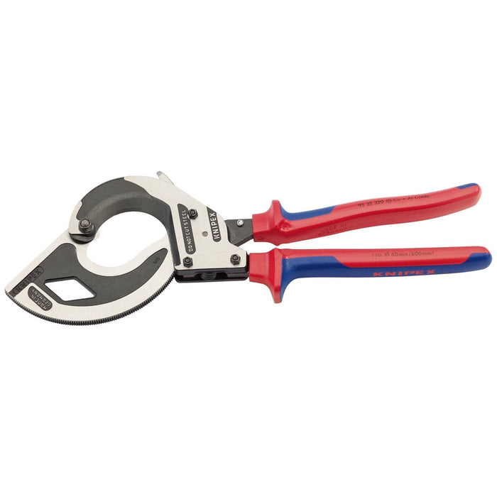 Draper Knipex 95 32 320 Ratchet Action Cable Cutter, 320mm 25882 Draper - Town Tools 