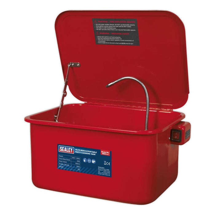 Sealey Parts Cleaning Tank Bench/Portable SM21 Sealey - Town Tools 