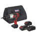 Sealey SV20 Series Brushless Cordless Nut Riveter 20V - 2 Batteries CP20VNRKIT Sealey - Town Tools 