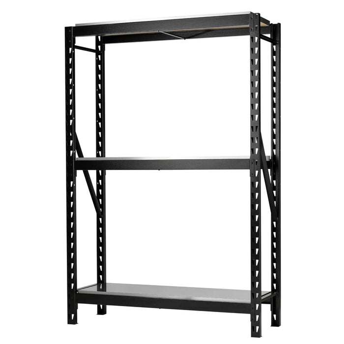 BUNKER® 14 Piece Modular 3 Tier Racking with Stainless Steel shelving 750-1500mm
