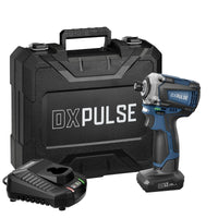 DXPULSE 12V Brushless Impact Driver Kit, 1/4" Sq. Dr., 1 x 5.0Ah Battery, 1 x