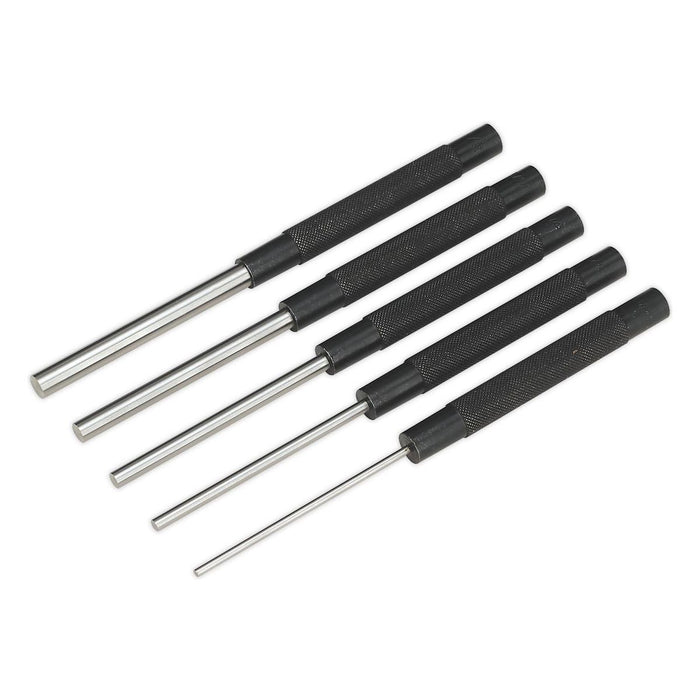 Sealey Parallel Pin Punch Set 5pc Long Pattern AK9124 Sealey - Town Tools 