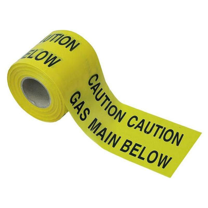 Faithfull Warning Tape 365m - Gas Faithfull - Town Tools