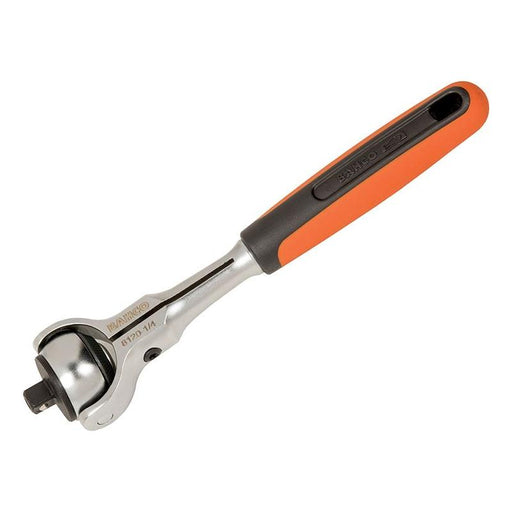 Bahco Swivel Head Ratchet 1/4in Drive Bahco - Town Tools