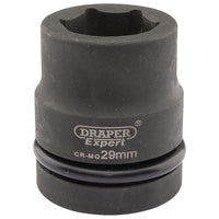 Draper Expert HI-TORQ 6 Point Impact Socket, 1" Sq. Dr., 29mm 05110