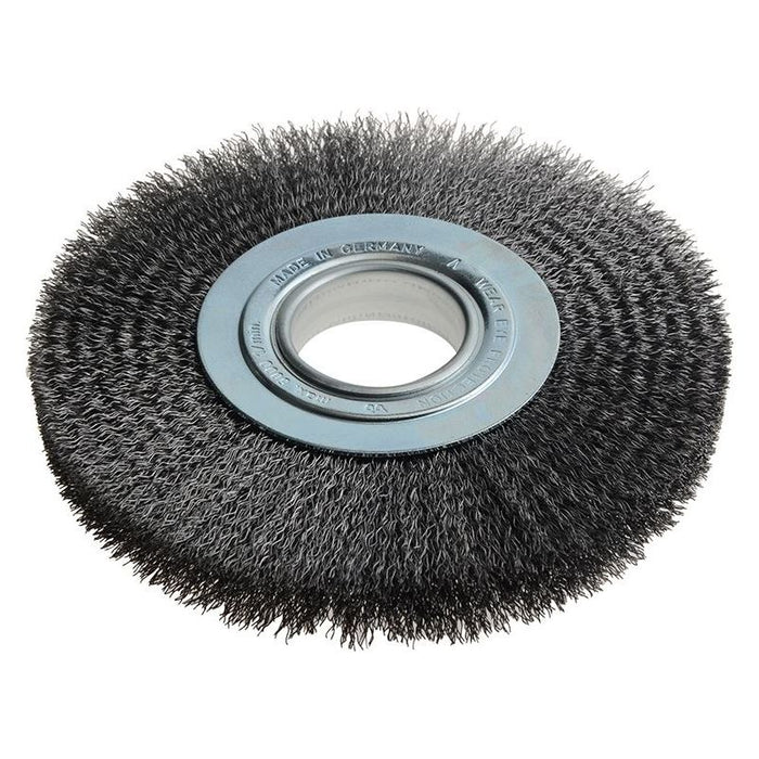Lessmann Wheel Brush D200mm x W24-27 x 50 Bore Steel Wire 0.35 + Adaptors Set 3 Lessmann - Town Tools