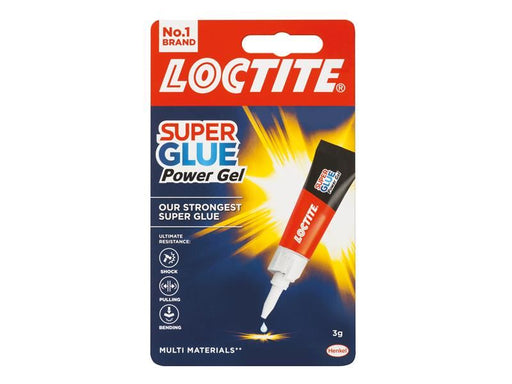 Loctite Super Glue Power Gel Tube 3g Loctite - Town Tools