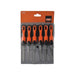 Bahco 1-476 ERGO™ File Set 6 Piece 100mm (4in) Bahco - Town Tools