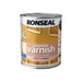 Ronseal Interior Varnish Quick Dry Satin Clear 250ml Ronseal - Town Tools