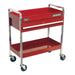 Sealey Trolley 2-Level Heavy-Duty with Lockable Drawer CX101D Sealey - Town Tools 