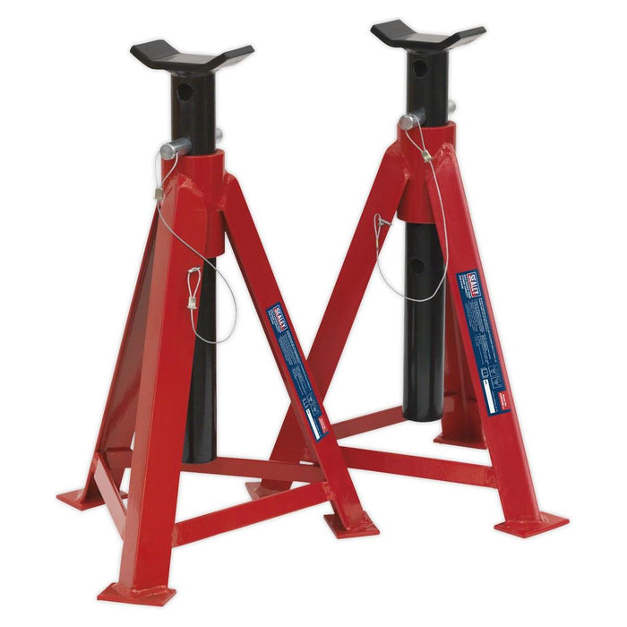 Sealey AXLe Stands (Pair) 5 Tonne Capacity per Stand AS5000M
