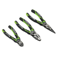 Draper Expert High Leverage Plier Set, Green (3 Piece) - 1078/G