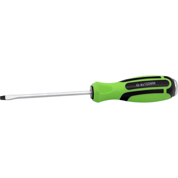 Sealey Screwdriver Slotted (Hammer-Thru) SL4 x 100mm