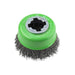 Faithfull X-LOCK Wire Cup Brush 75mm M14x2, 0.30mm Stainless Steel Wire Faithfull - Town Tools