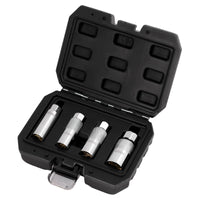 Draper Magnetic Spark Plug Socket Set, 3/8" Sq. Dr. (4 Piece) - SPS3/8-4