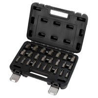 Draper Imperial Bolt Extractor Set, 3/8" Sq. Dr. (25 Piece) - SNRS25