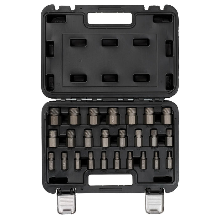 Draper Imperial Bolt Extractor Set, 3/8" Sq. Dr. (25 Piece) - SNRS25