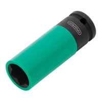 Draper Wheel Nut Socket, 1/2" Sq. Dr., 21mm - AWNS12