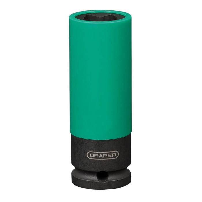 Draper Wheel Nut Socket, 1/2" Sq. Dr., 21mm - AWNS12