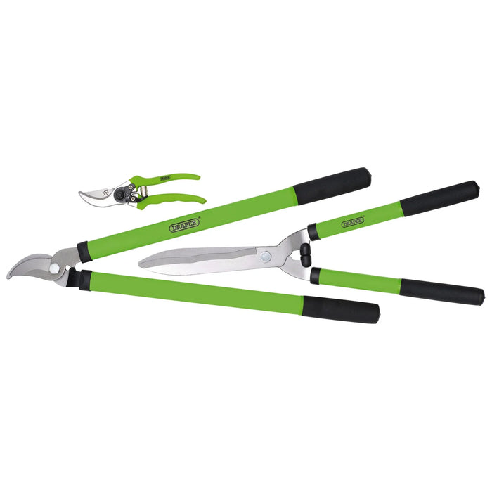 Draper Lopper, Shears and Secateur Set (3 Piece) - GLSS/SET