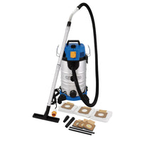 Draper 110-230V M-Class Dust Extractor, Wet and Dry Vacuum Cleaner with Power