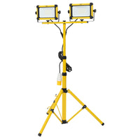 Draper 110V SMD LED Tripod Site Light, 2 x 50W, 12000 Lumens - 110V/TSL/50WT