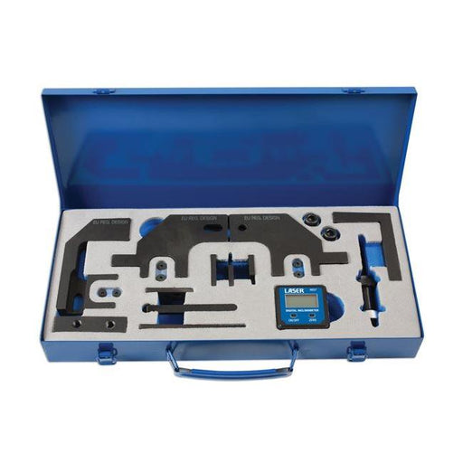 Laser Timing Chain Locking Kit - for PSA, for BMW 1.4, 1.6 Petrol 6814 Laser - Town Tools 