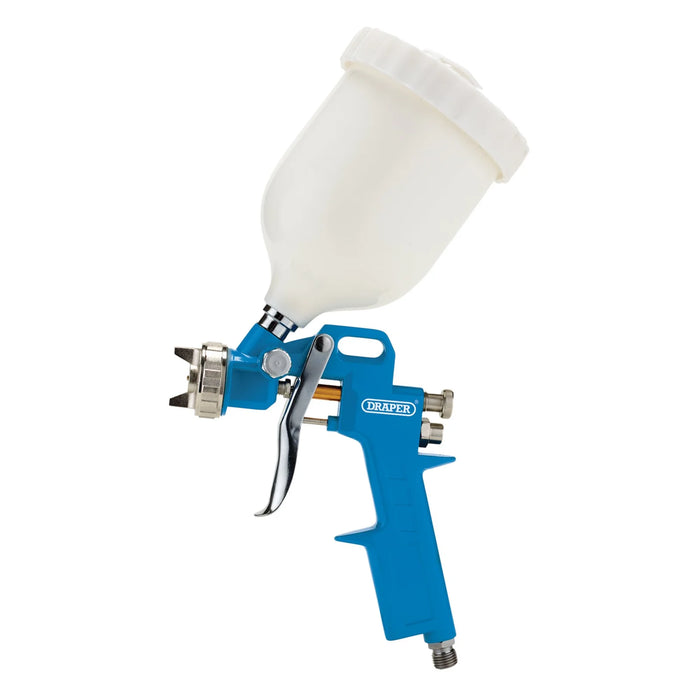 Draper Gravity Air Paint Spray Gun, 500ml, 1.4/1.8mm - DAT-GASG500