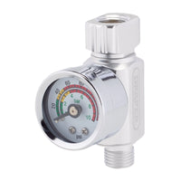 Draper 1/4" BSP On-Gun Air Regulator and Gauge, 140psi - DAT-OARG