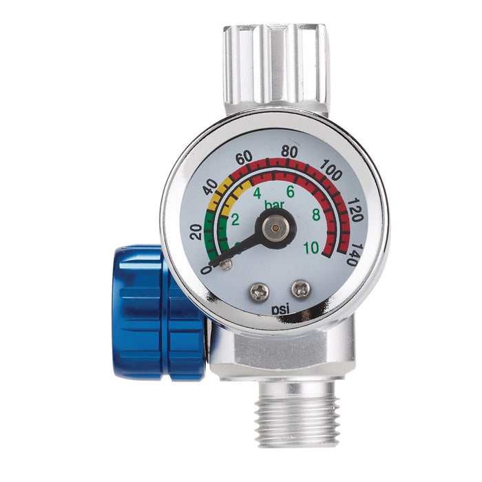 Draper 1/4" BSP On-Gun Air Regulator and Gauge, 140psi - DAT-OARG