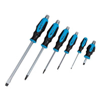 Bluespot Tools Hex Bolster Screwdriver Set, 6 Piece