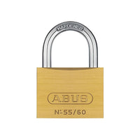 Abus Mechanical 55/60mm Brass Padlock