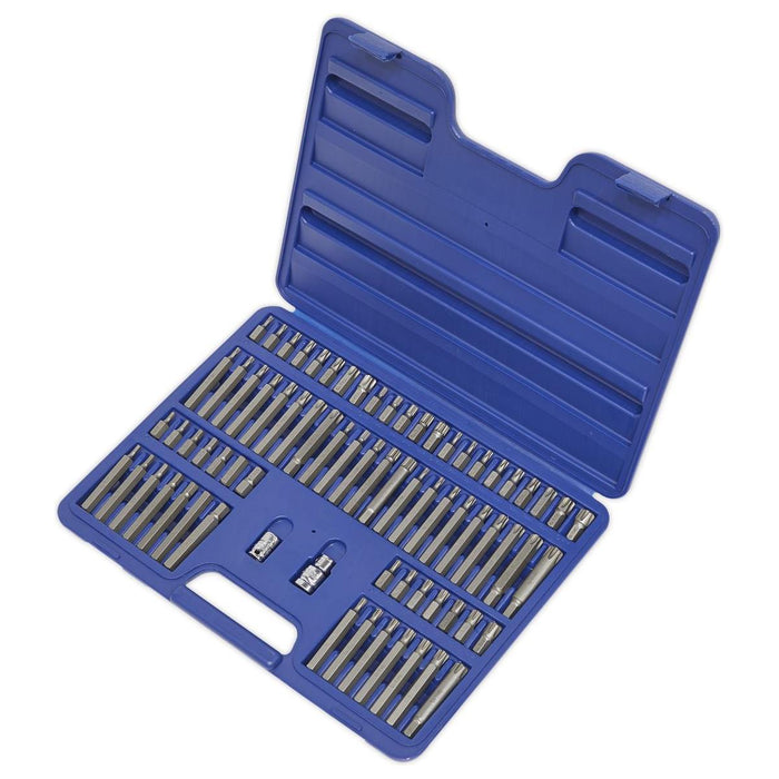 Sealey TRX-Star/Security TRX-Star/Hex/Ribe/Spline Bit Set 74pc 3/8" & 1/2"Sq Dri Sealey - Town Tools 