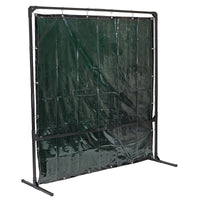 Draper Welding Curtain with Metal Frame, 6' x 6' - WCF6X6