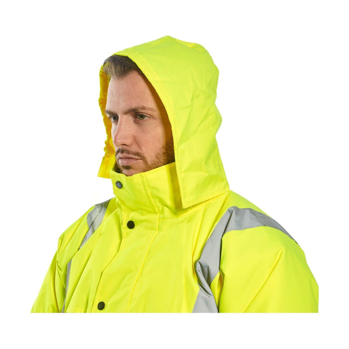 Portwest Hi-Vis Bomber Jacket - Yellow - XXX Large Portwest - Town Tools 