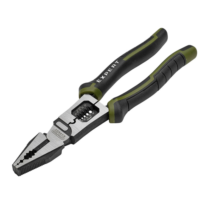 Draper Expert Combination Pliers with Wire Stripper, 200mm - PL-EX/CPWS-200