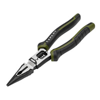 Draper Expert Long Nose Pliers with Wire Stripper, 200mm - PL-EX/LPWS-200