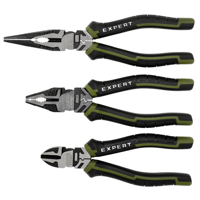 Draper Expert High Leverage Pliers Set (3 Piece) - PL-EX/HLP-SET